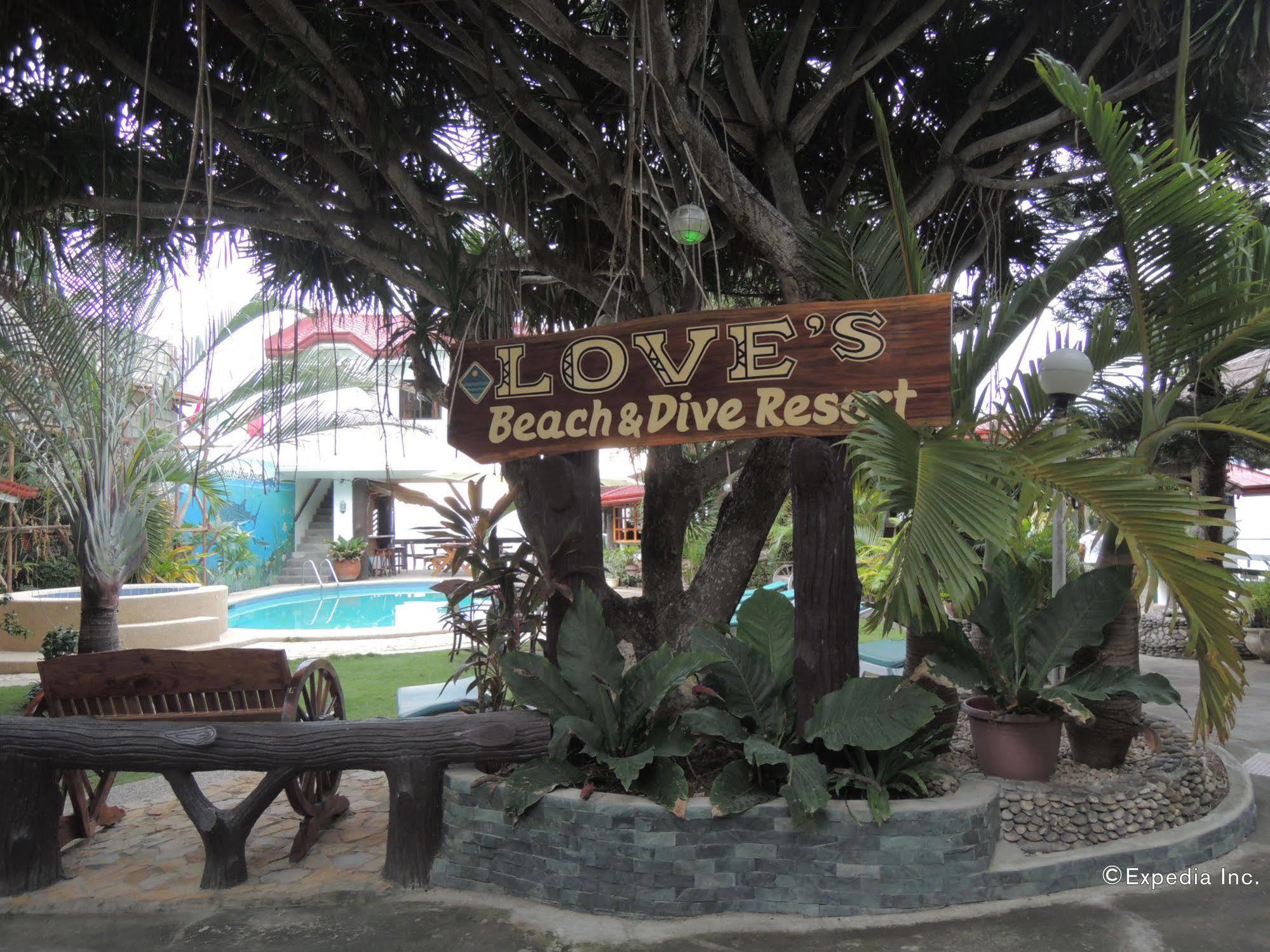 Love'S Beach & Dive Resort モアルボアル エクステリア 写真